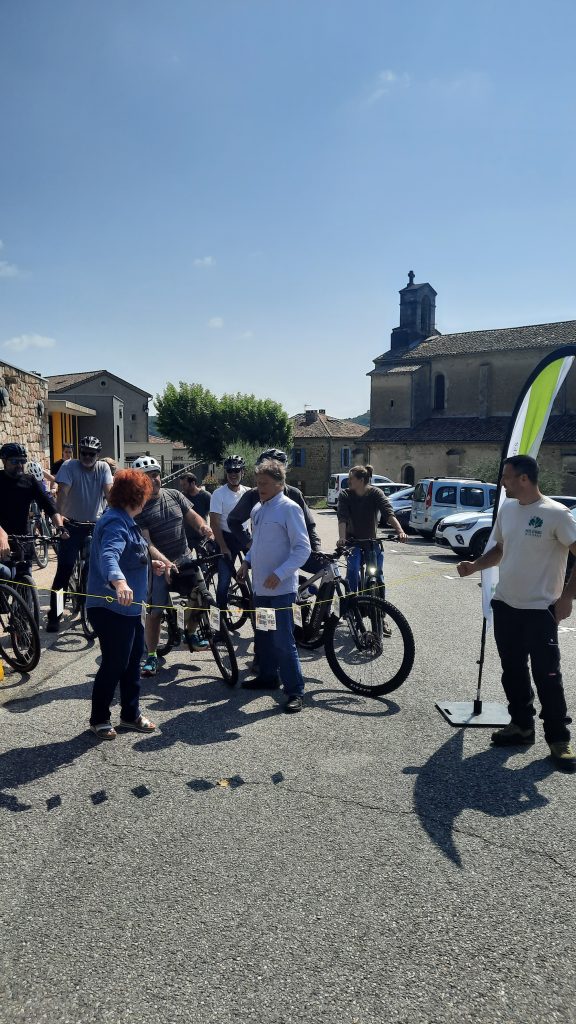 L'inauguration des circuits Gravel