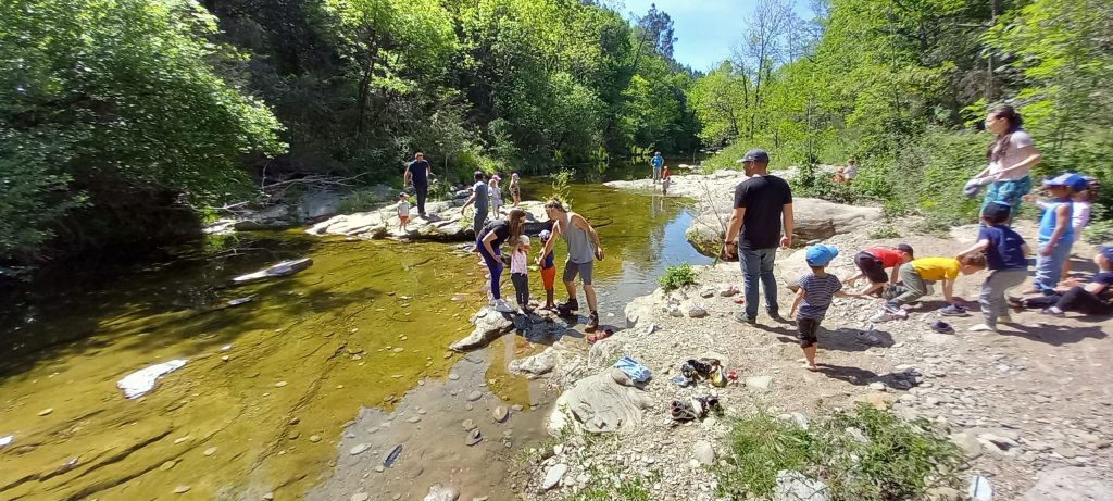 Dehors les enfants du Pays des Vans en Cévennes !