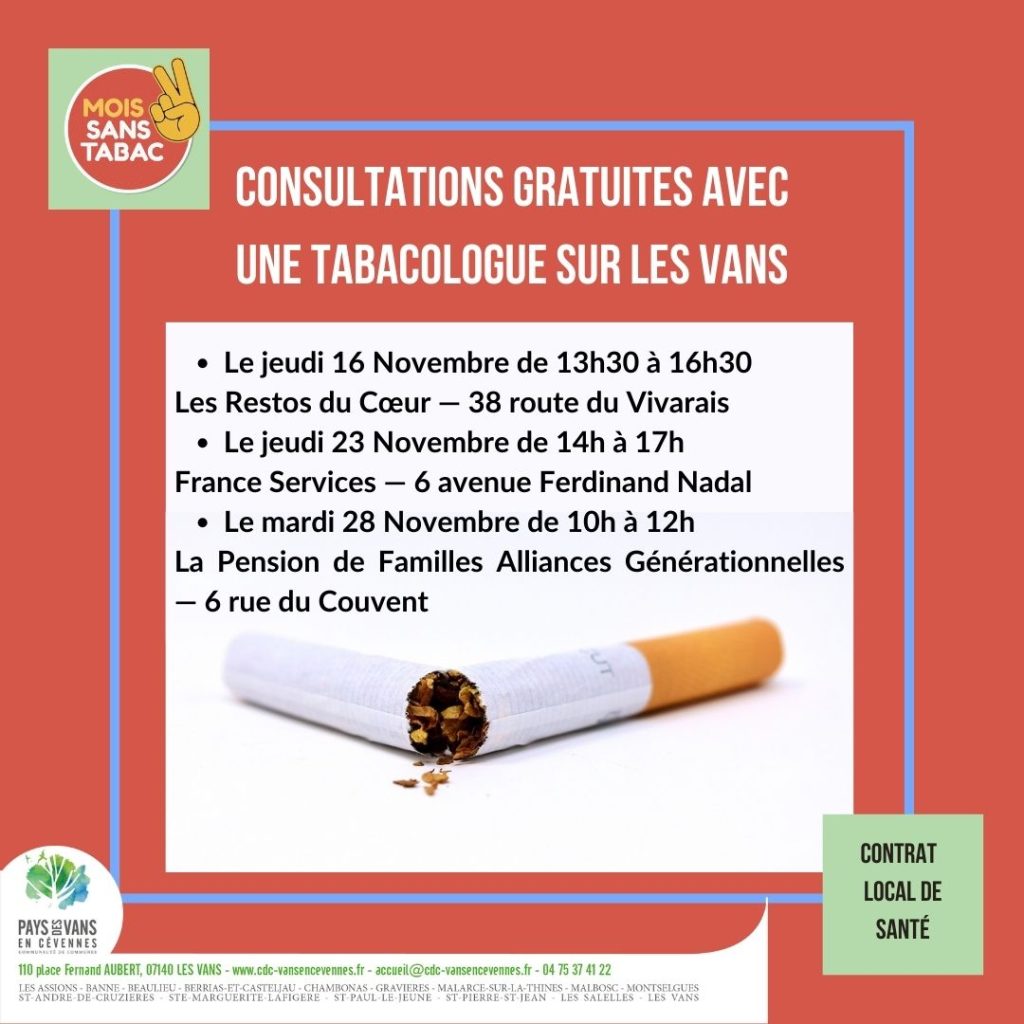 Consultations Tabacologie
