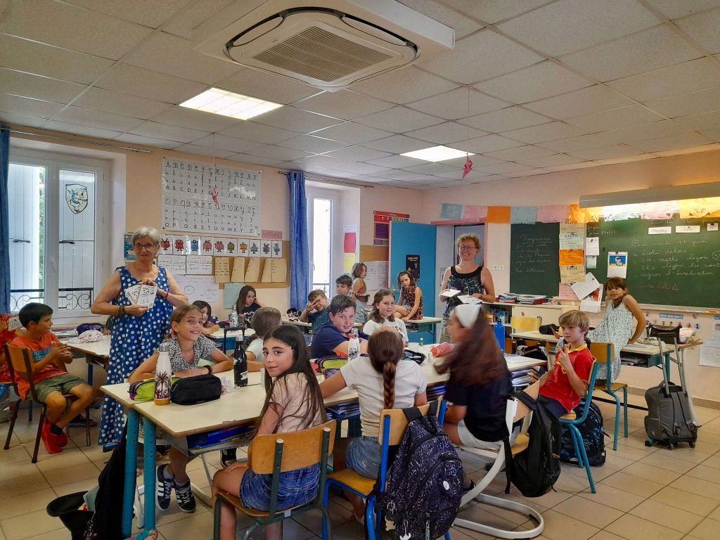 Photo prix littéraire 2025, école