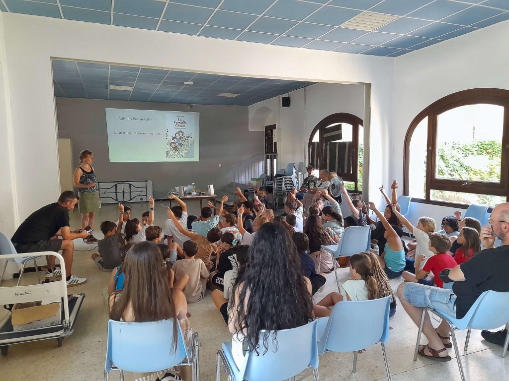 Photo prix littéraire 2025, école