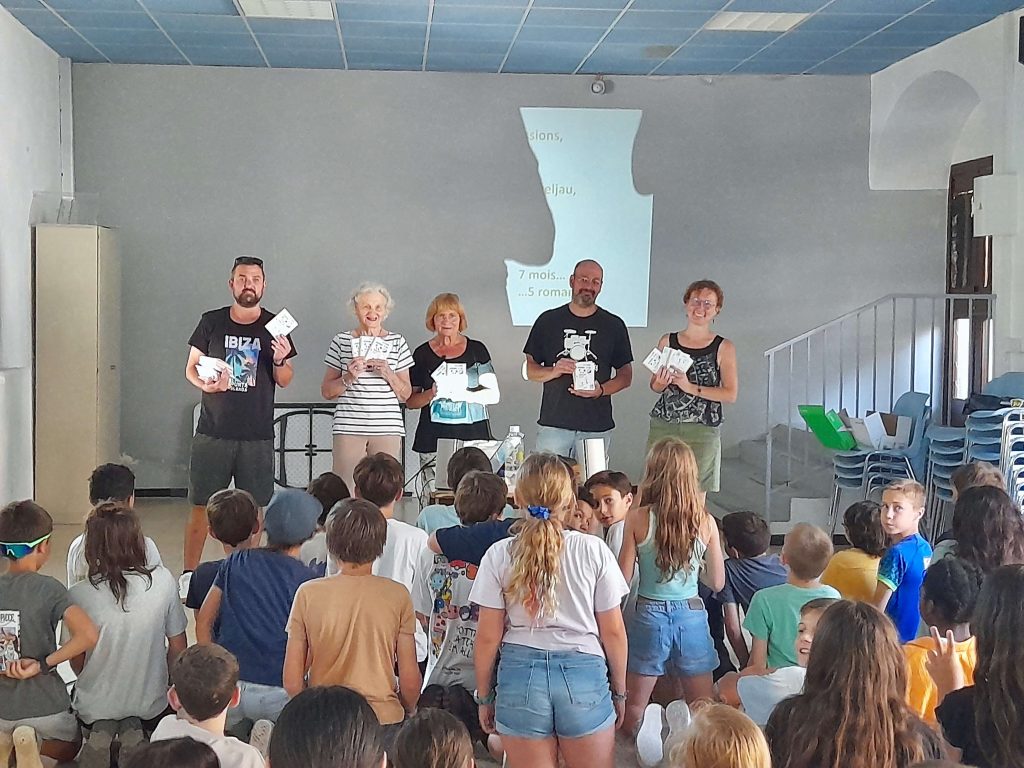 Photo prix littéraire 2025, école