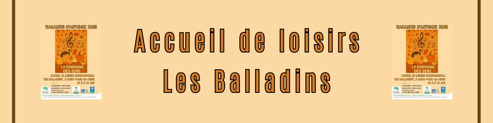 Bannière Les Balladins automne 2025