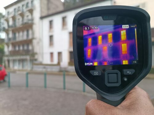 Photo de caméra thermique