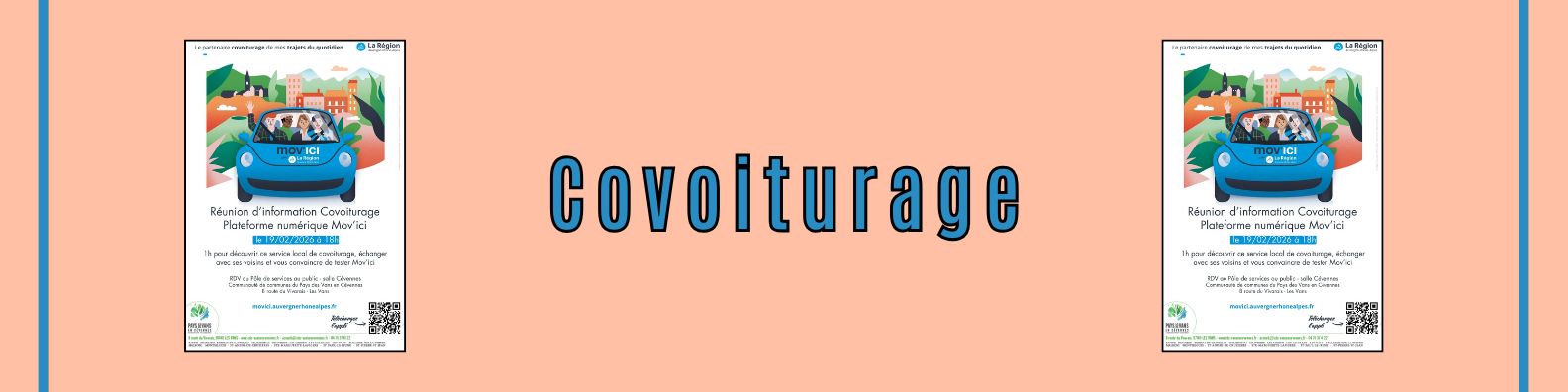 Bannière covoiturage