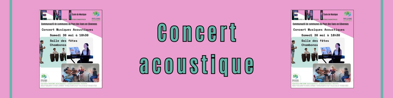 Bannière concert acoustique du 30 mai 2026