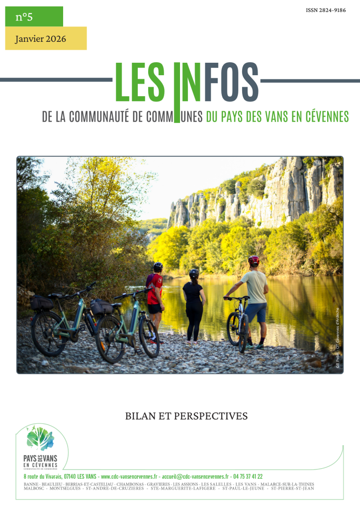 Affiche du bulletin intercommunal n°5 sur l'année 2025