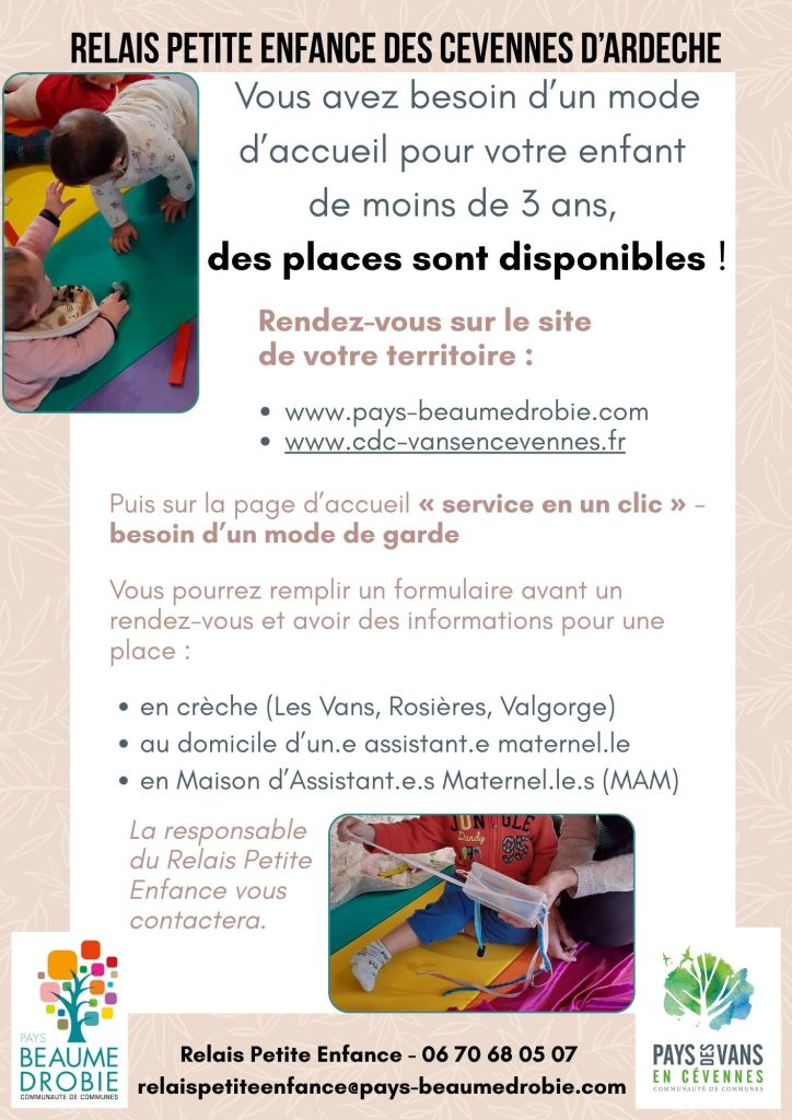 Affiche accueil petite enfance, juin 2026
