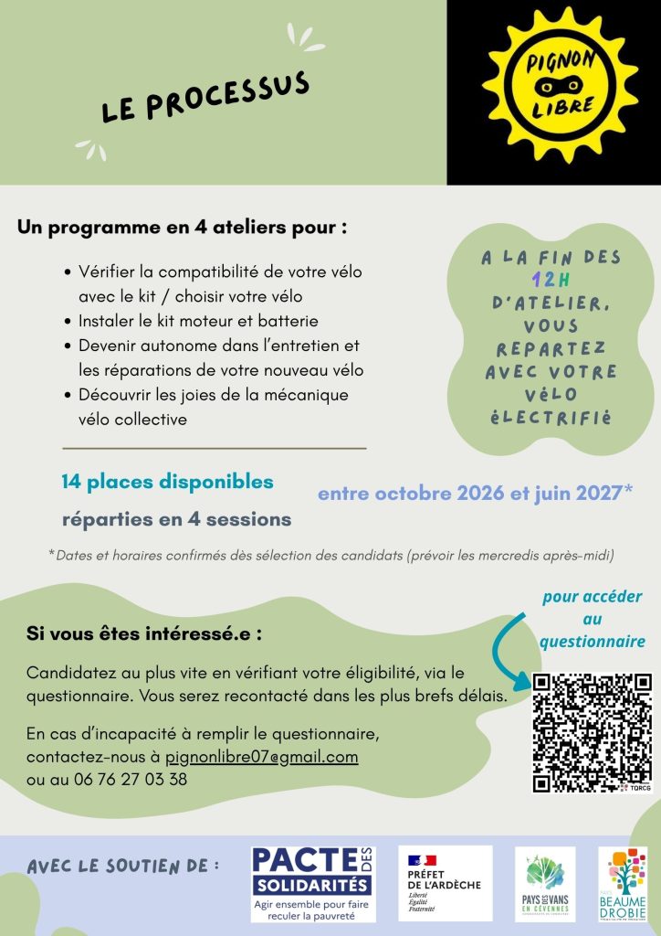 Page 2 du flyer sur l'électrification des vélos en 2026