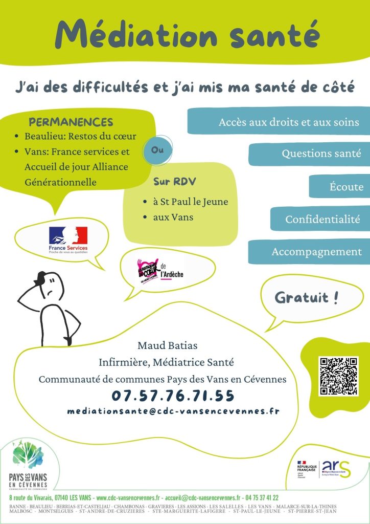 Affiche de la médiation santé de 2026
